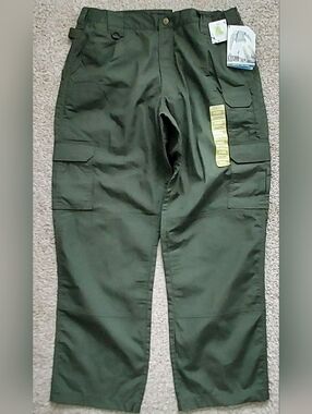 5.11 Tactical New Cargo Pants Olive Green Taclite Pro 38x34 Work Uniform READ